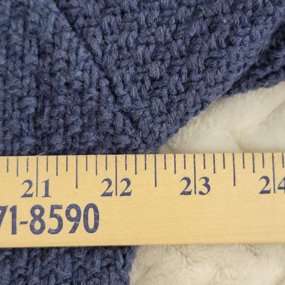 Emozioni Uomo Full Zip Cardigan Made In Italy Pockets Wool Blend Grandpa Sz L - Picture 11 of 12